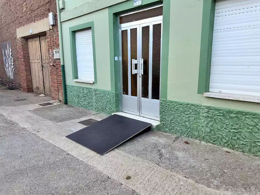 rampa de accesibilidad